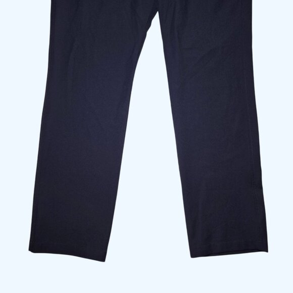 Under Armour Match Play Mens 36x32 Navy Blue Stretch Waist Chino Golf Pants - Picture 3 of 10